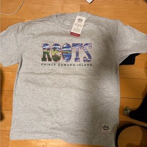 Roots Gray Prince Edward Island Tee